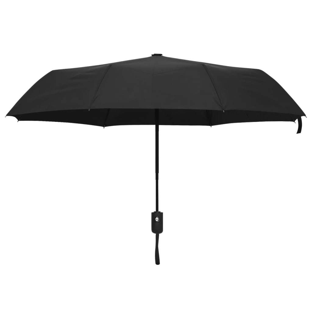 Automatic Folding Umbrella Black 95 cm