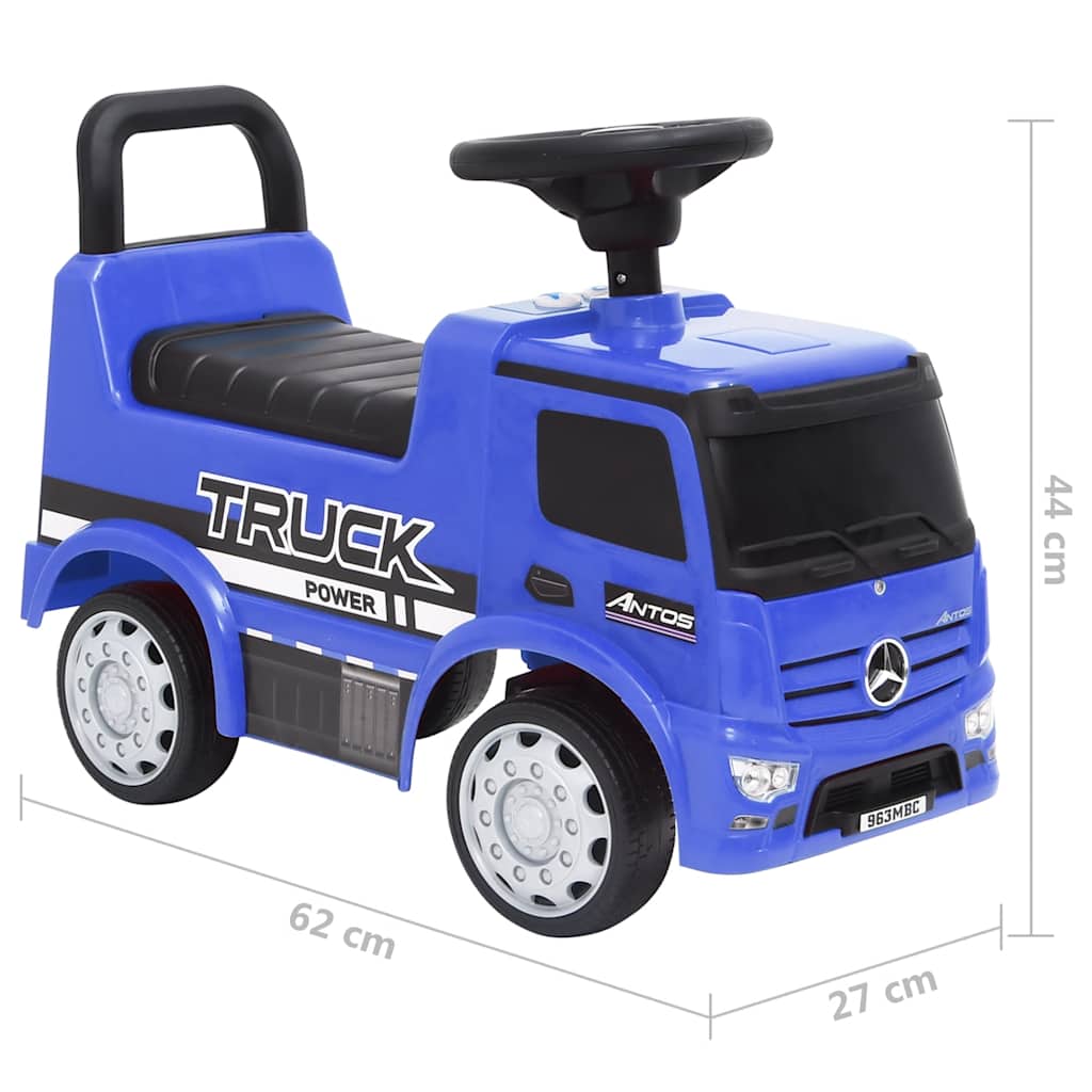 Step Car Mercedes-Benz Truck Blue