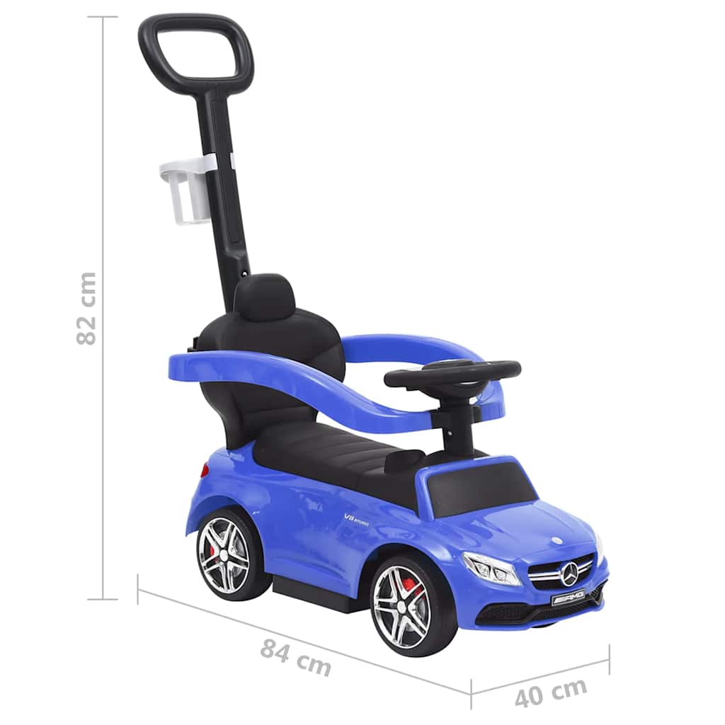 Push Walk Car Mercedes-Benz C63 Blue