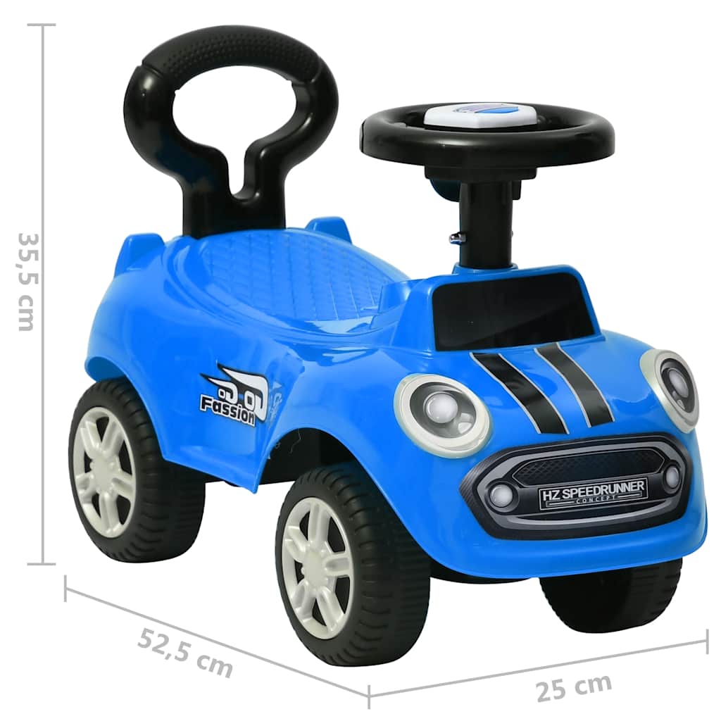 Step Car Blue