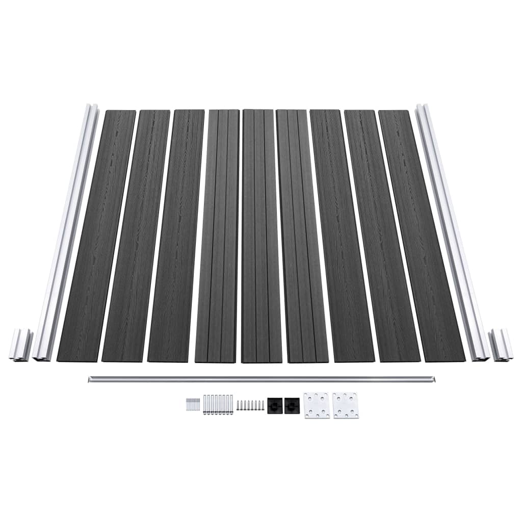 Fence Panel Set WPC 792x