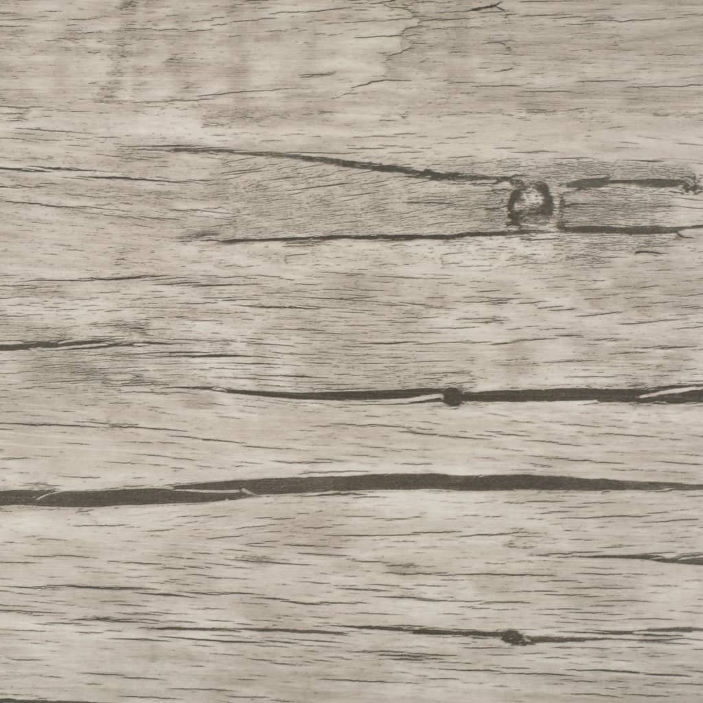 Self-adhesive PVC Flooring Planks 5.21 m? 2 mm Oak Washed