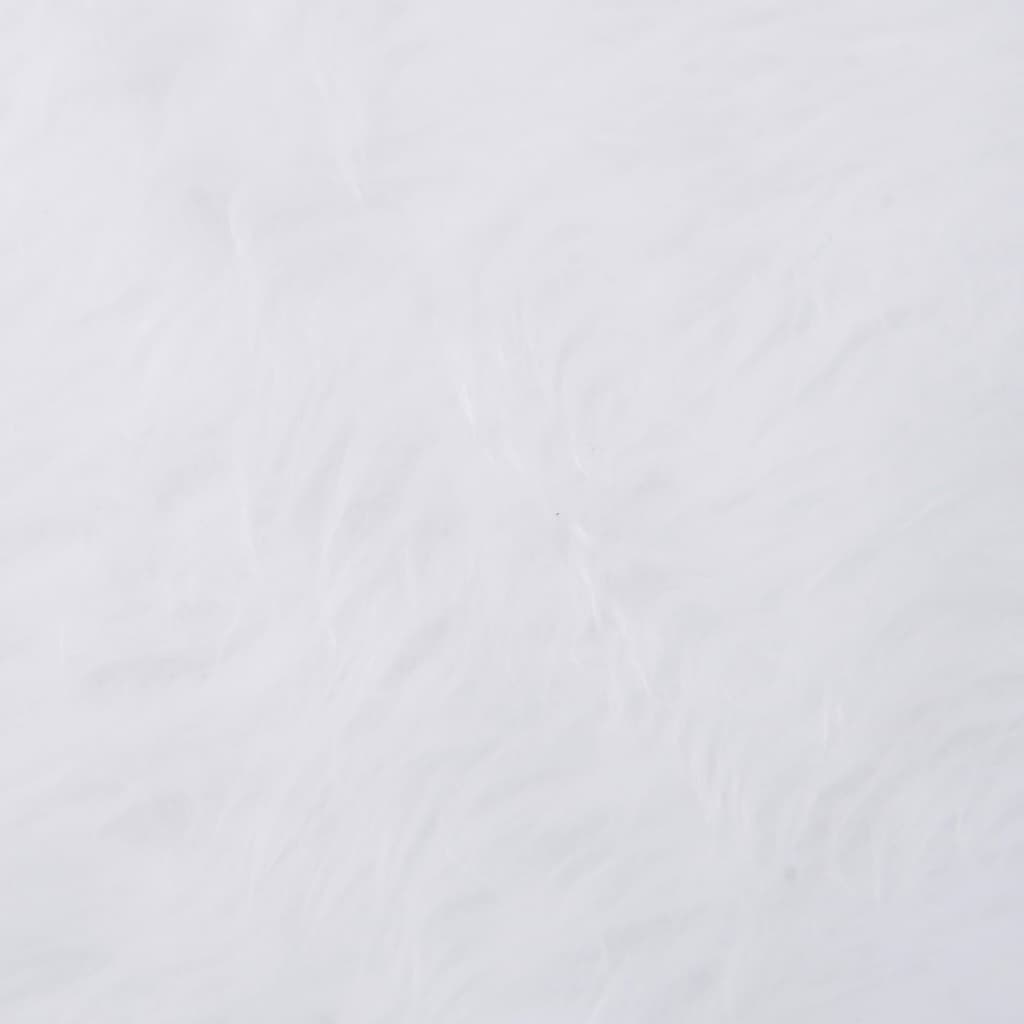 Christmas Tree Skirt White 150 cm Faux Fur