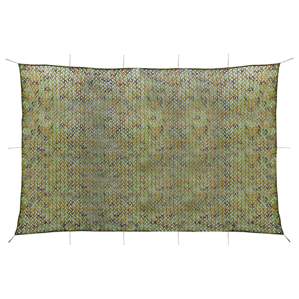 Camouflage Net with Storage Bag 5x8 m Green