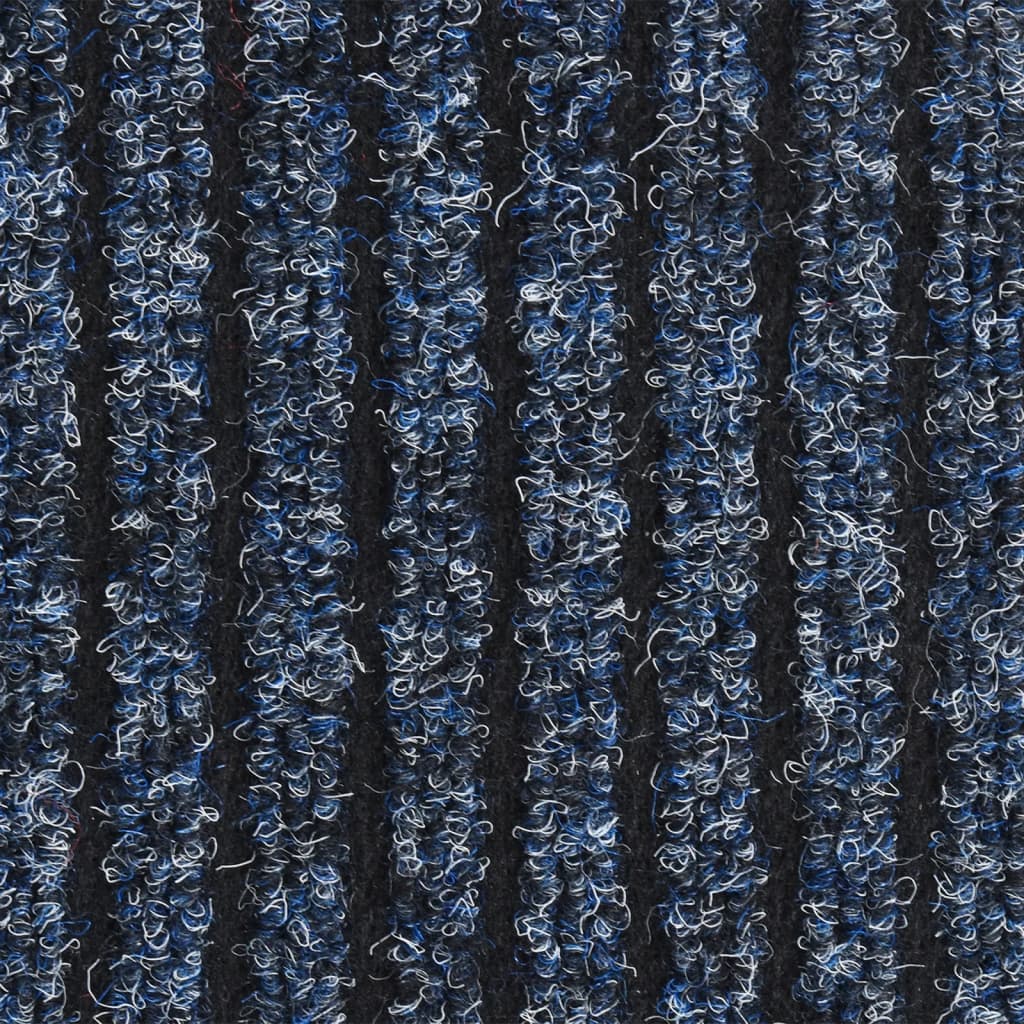Doormat Striped Blue 40x60 cm