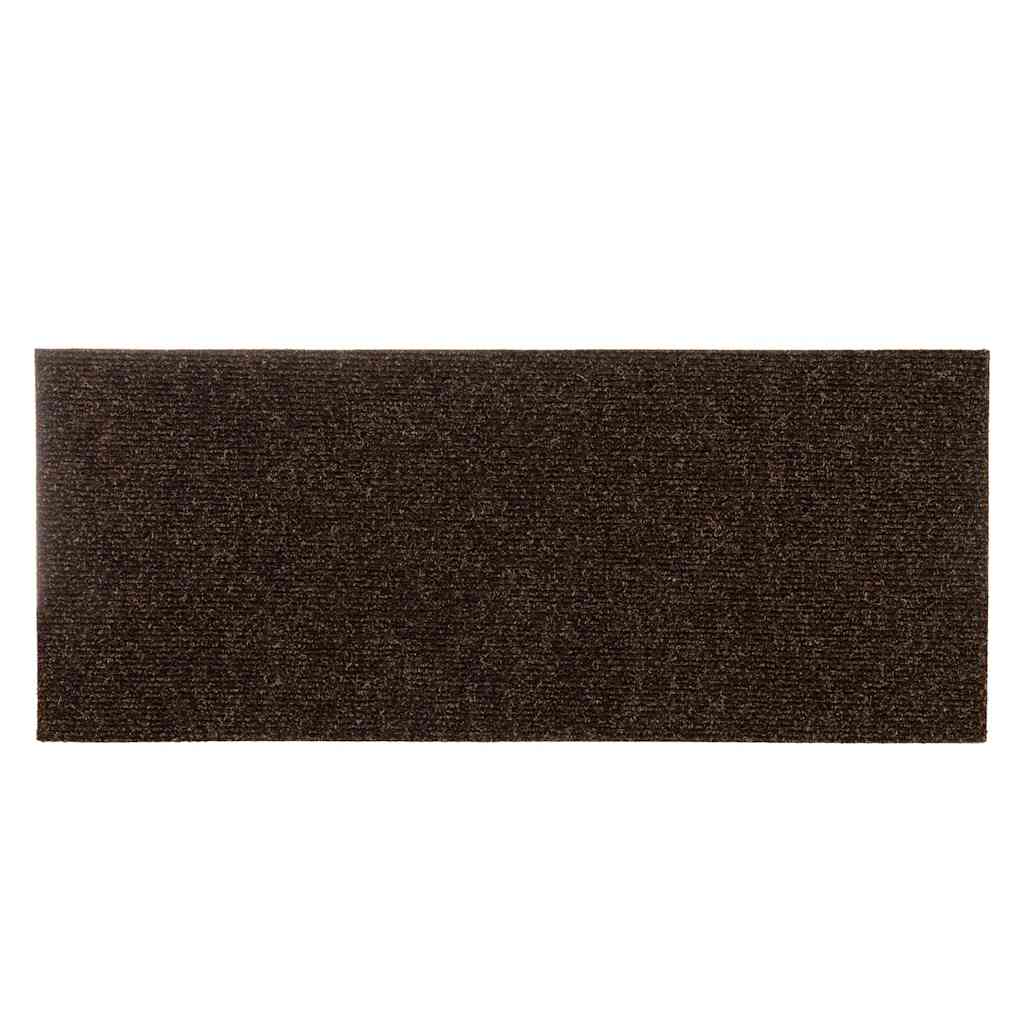 Stair Mats Self-adhesive 15 pcs 60x25 cm Brown Rectangular