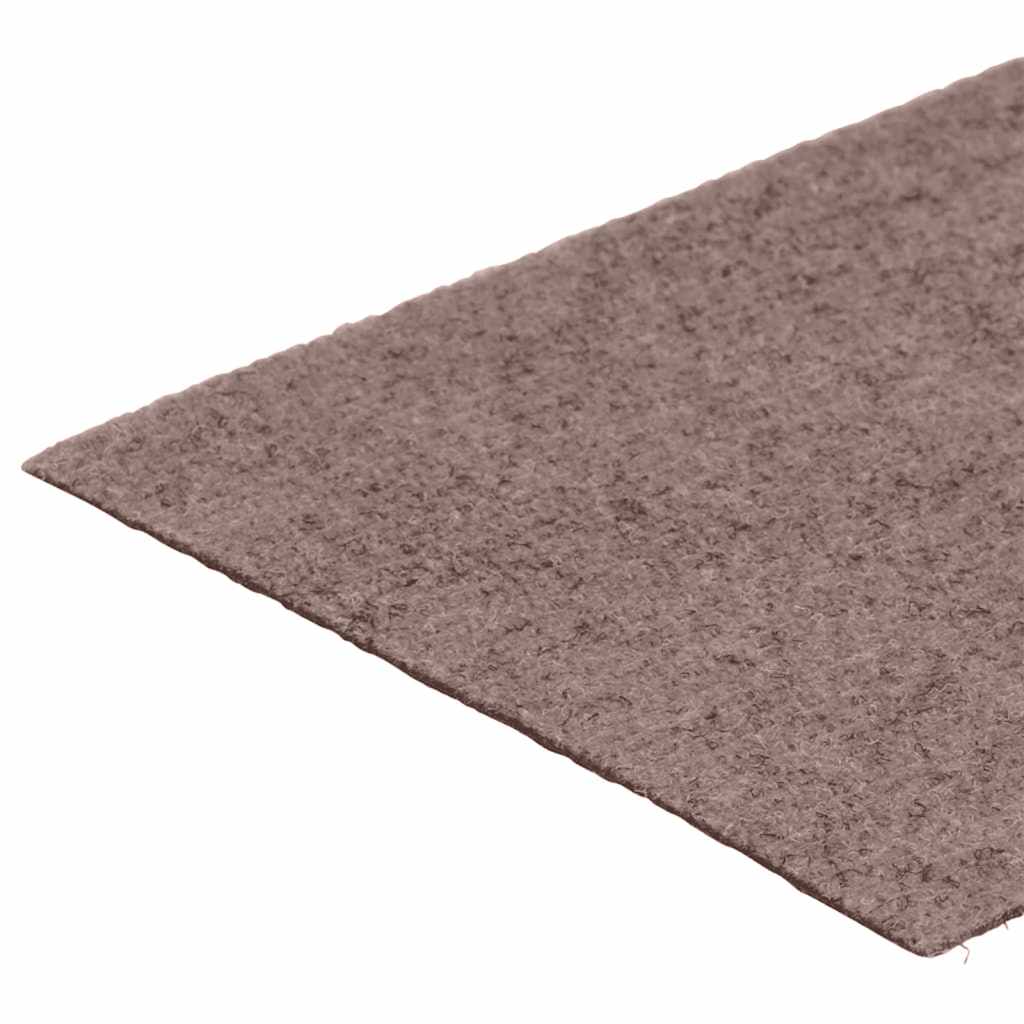 Stair Mats Self-adhesive 15 pcs 76x20 cm Light Brown Rectangular