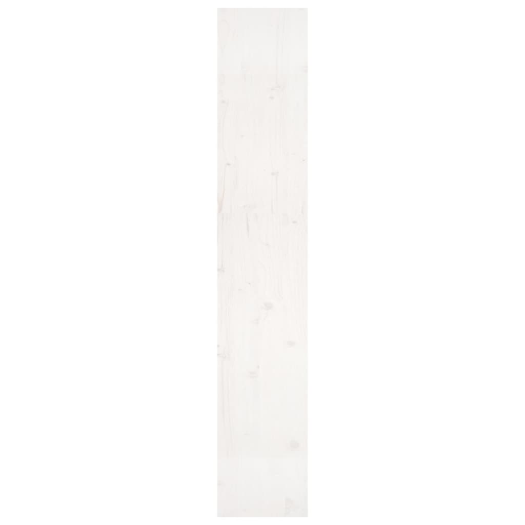 Book Cabinet/Room Divider White 80x30x167.4 cm Solid Wood Pine