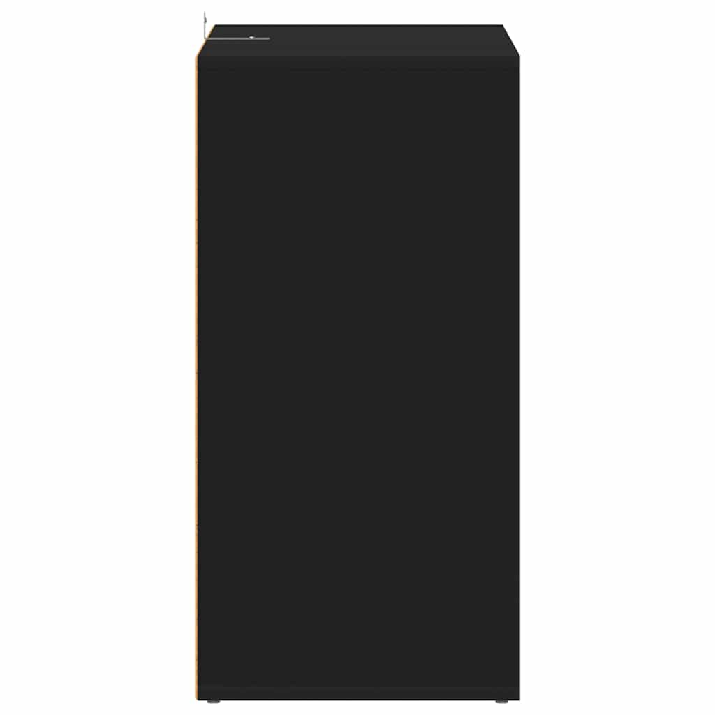 Shoe Cabinet Black 60x35x70 cm Engineered Wood