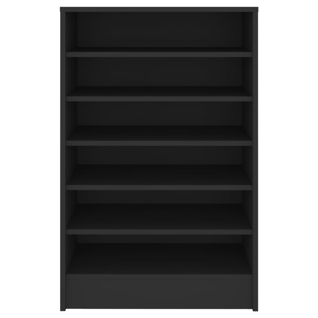 Shoe Cabinet Black 60x35x92 cm Engineered Wood