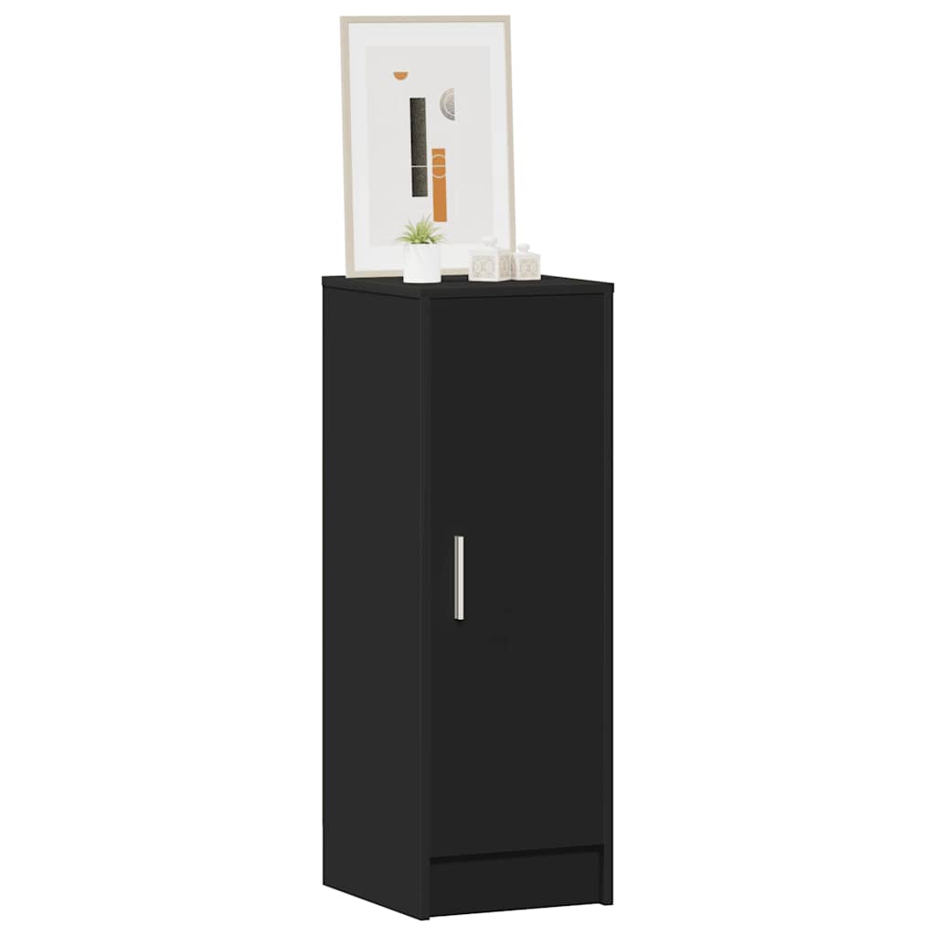 Shoe Cabinet Black 32x35x92 cm Engineered Wood