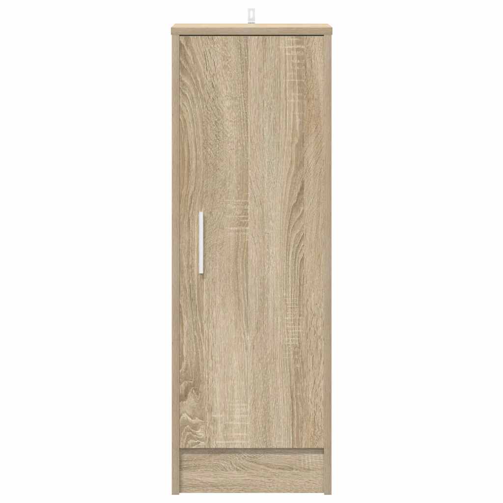 Shoe Cabinet Sonoma Oak 32x35x92 cm Engineered Wood