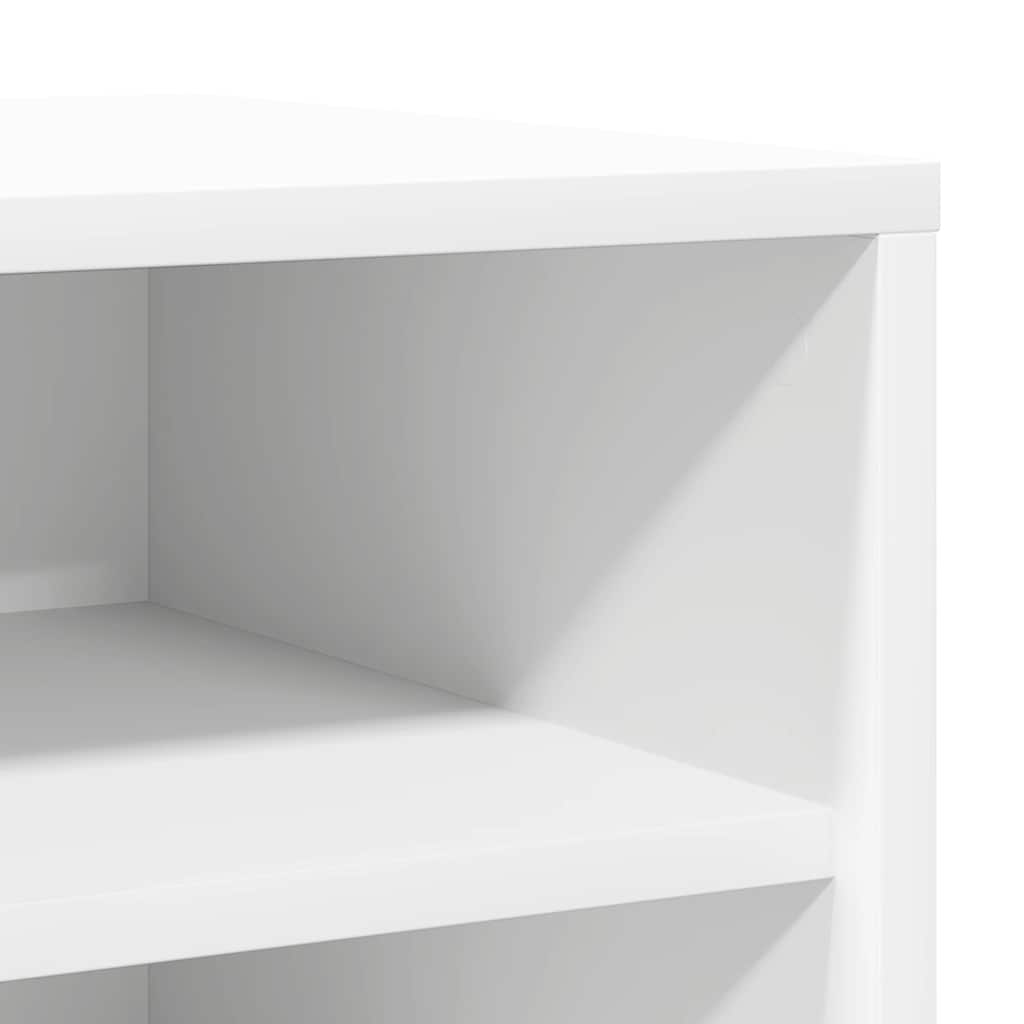 Shoe Cabinets 2 pcs White 31.5x35x70 cm Engineered Wood