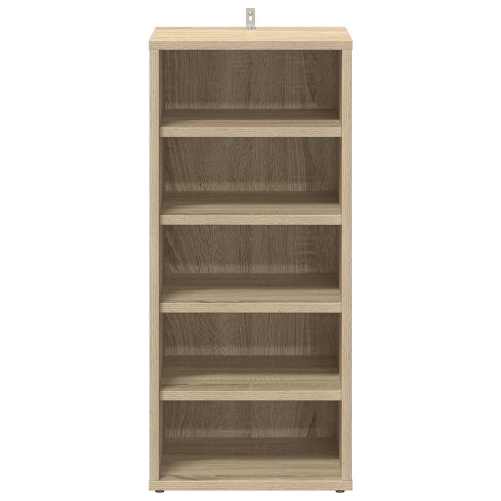Shoe Cabinet Sonoma Oak 31.5x35x70 cm Engineered Wood