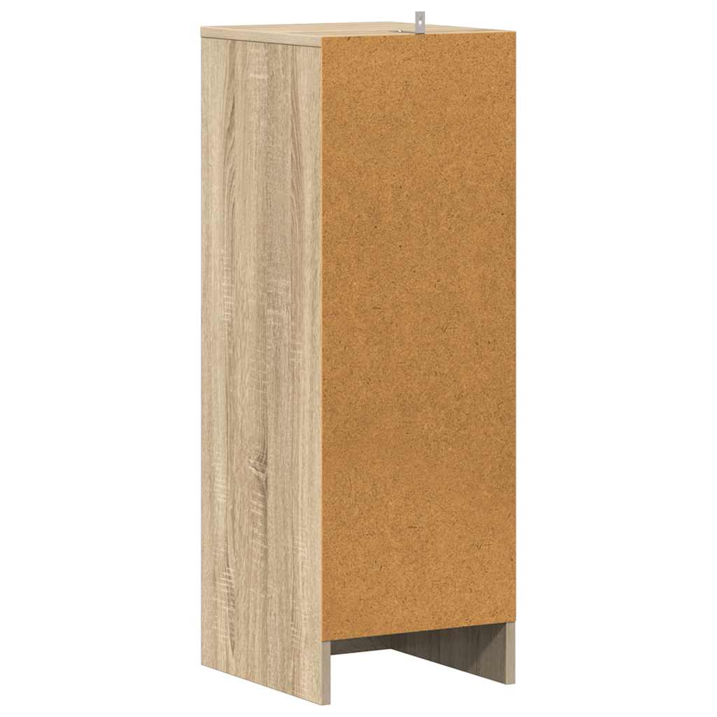 Shoe Cabinet Sonoma Oak 31.5x35x90 cm Engineered Wood