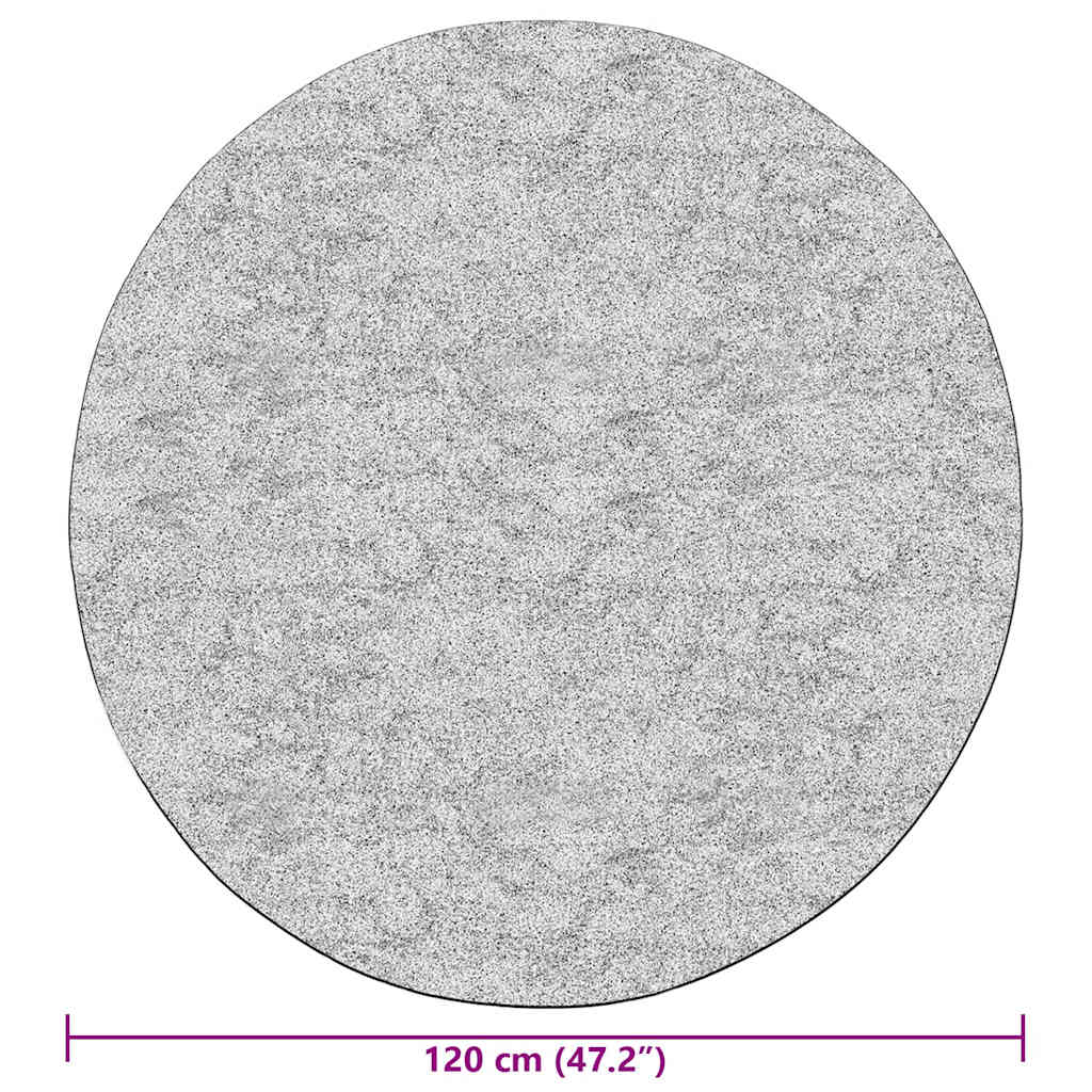 Rug Washable 120 cm Beige Anti Slip