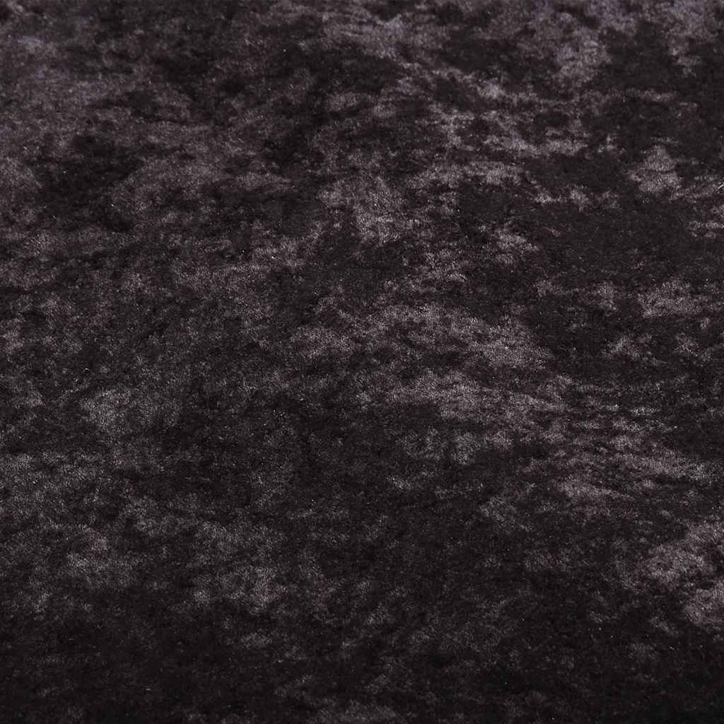 Rug Washable 80x300 cm Anthracite Anti Slip