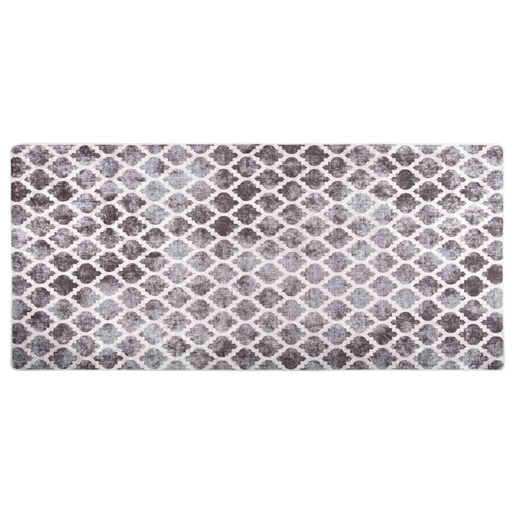 Rug Washable 80x300 cm Multicolour Anti Slip