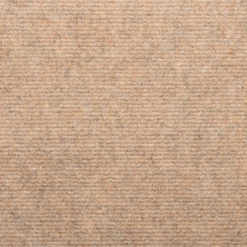 Stair Mats Self-adhesive 15 pcs 65x22.5x3.5 cm Beige