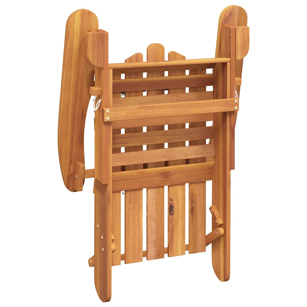 Garden Adirondack Chair Solid Acacia Wood