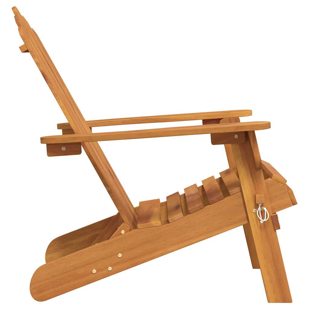 Garden Adirondack Chair Solid Acacia Wood