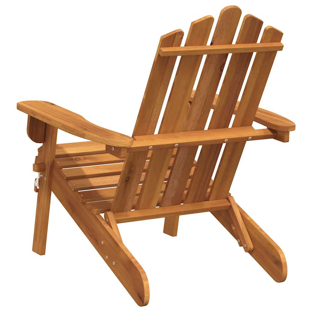 Garden Adirondack Chair Solid Acacia Wood