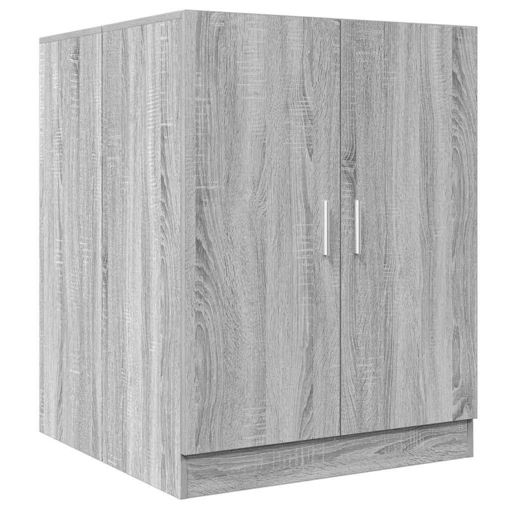 Washing Machine Cabinet Grey sonoma 71x71.5x91.5 cm