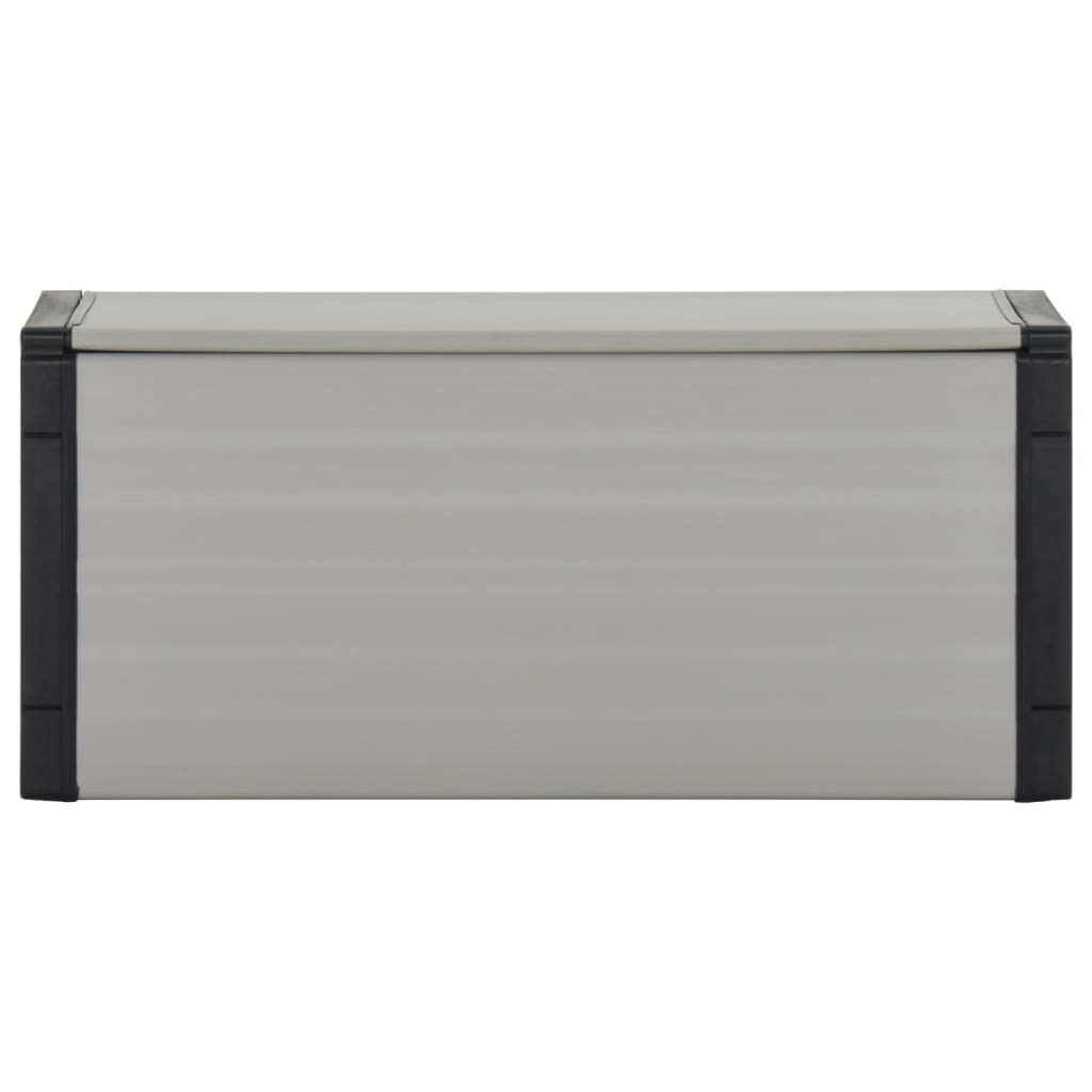Garden Waste Basket Grey 85x34x40 cm