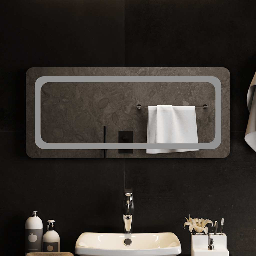 LED Bathroom Mirror 90x40 cm