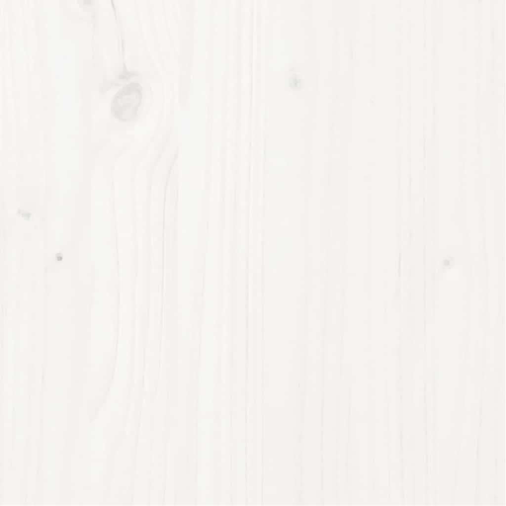 Bed Frame without Mattress White 150x200cm King Size