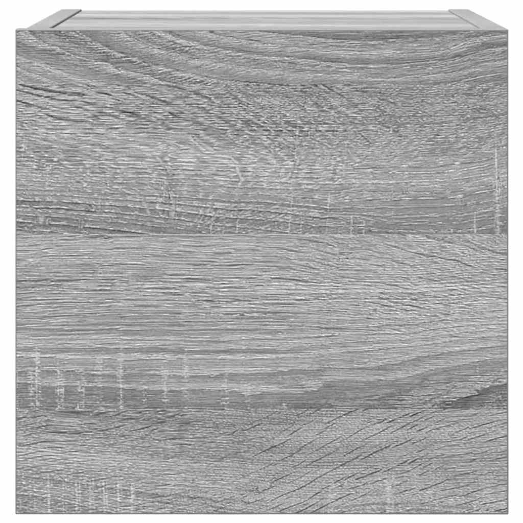Wall Mounted TV Cabinet 2 pcs Grey Sonoma 30.5x30x30 cm