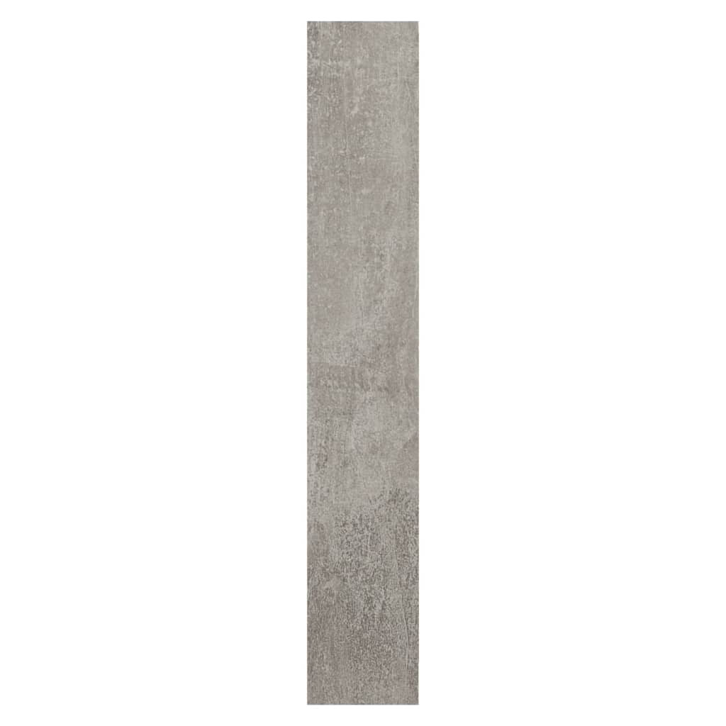 Shoe Cabinet Concrete Grey 63x24x147 cm Engineered Wood
