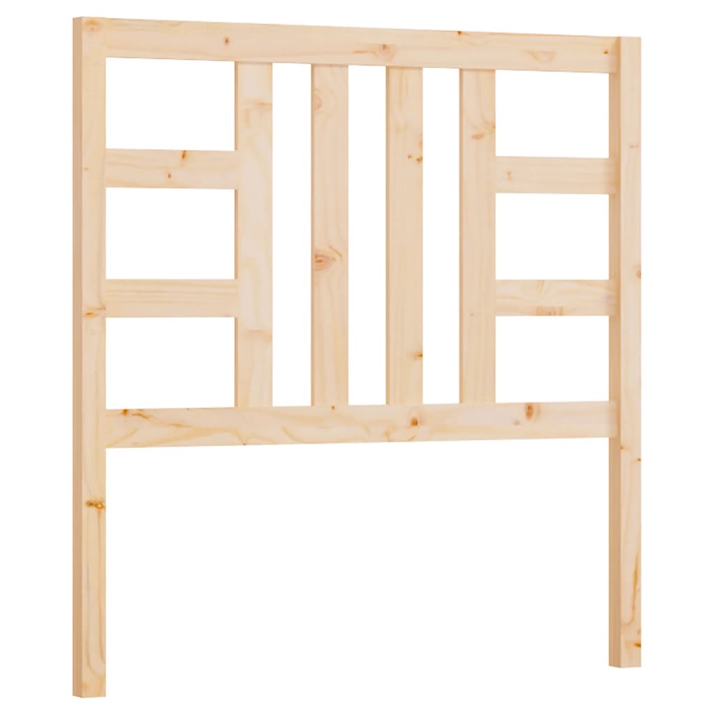 Bed Headboard 106x4x100 cm Solid Wood Pine