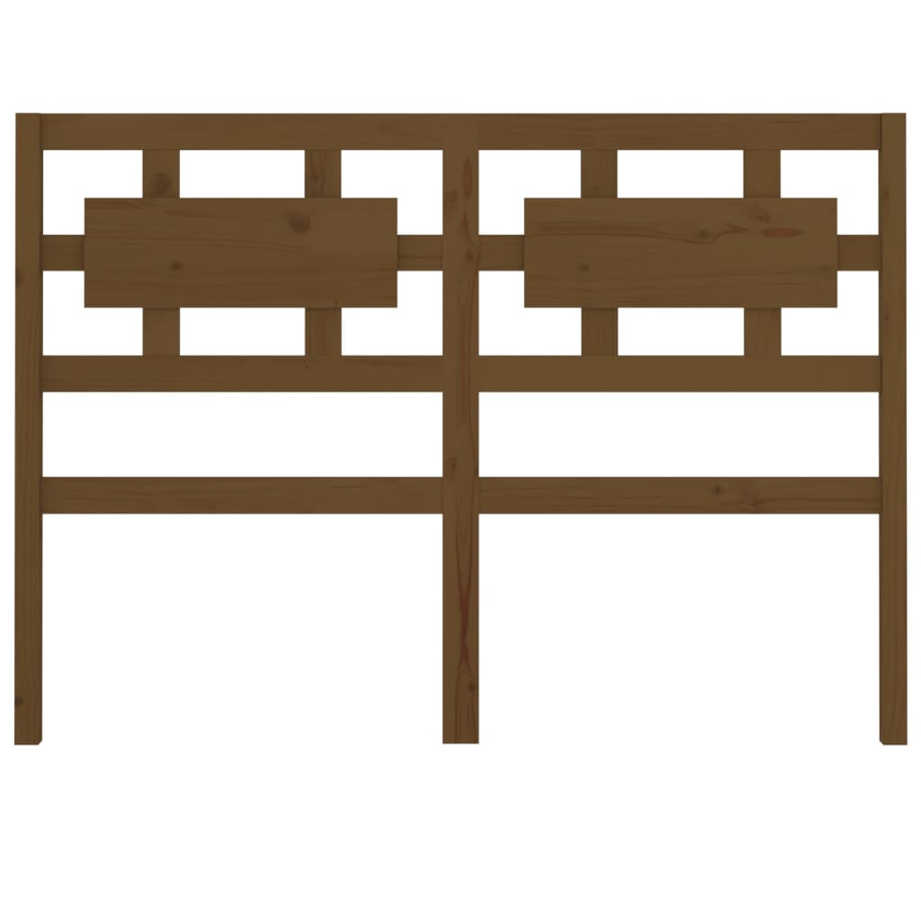 Bed Headboard Honey Brown 165.5x4x100 cm Solid Wood Pine