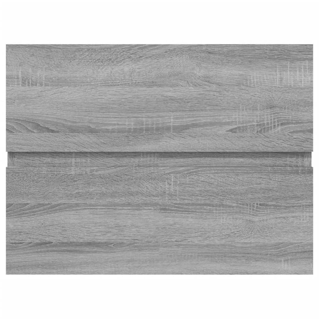 Sink Cabinet Grey Sonoma 60x38.5x45 cm Engineered Wood