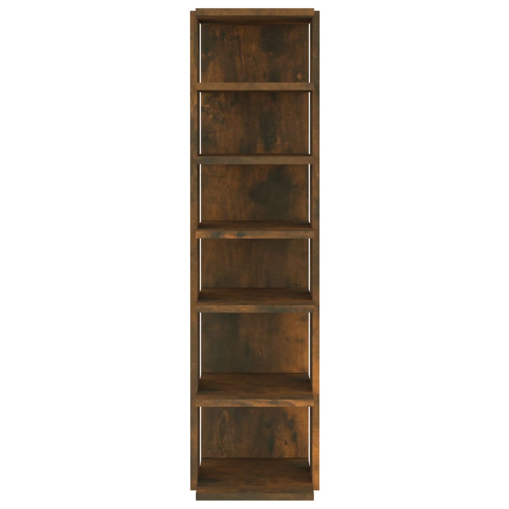 Shoe Racks 2 pcs Smoked Oak 27.5x27x102 cm Engineered Wood