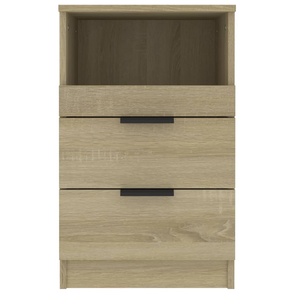Bedside Cabinet Sonoma Oak Engineered Wood