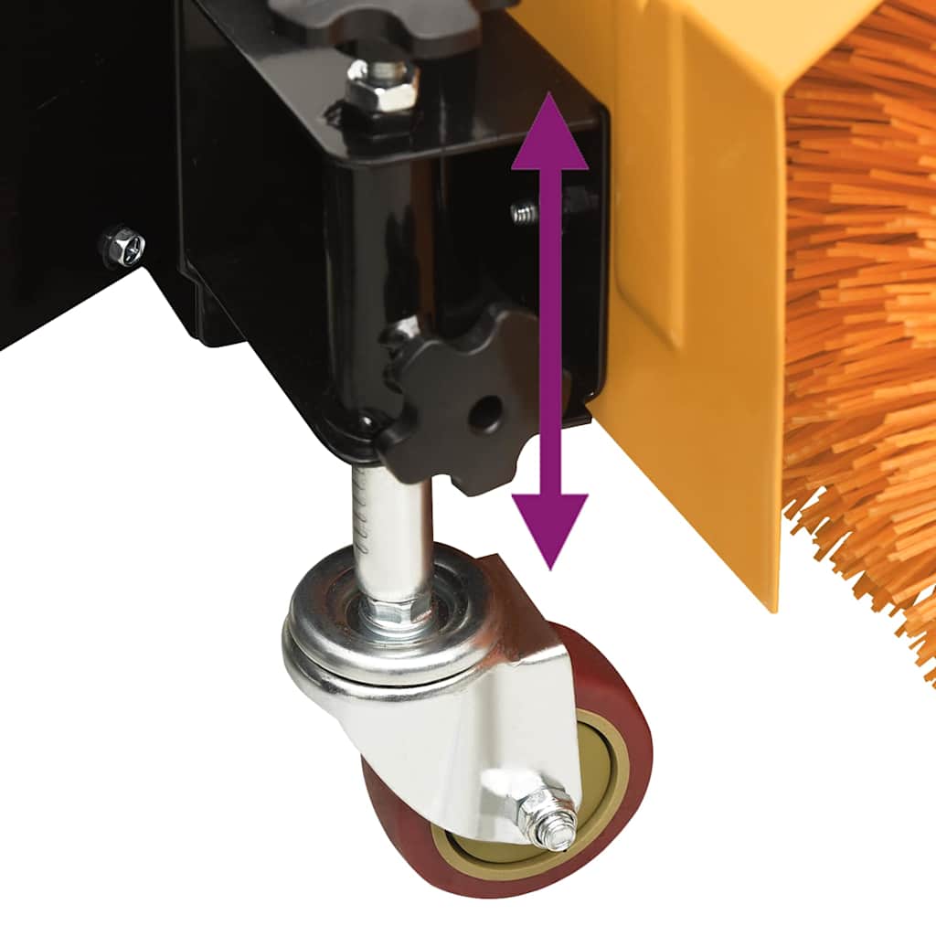 Petrol-powered 2-in-1 Snow Thrower and Sweeper 6.5HP