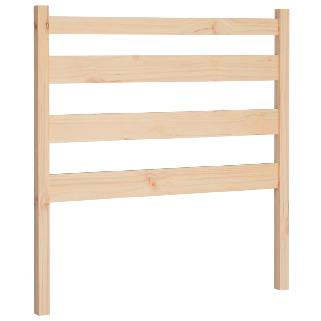 Bed Headboard 81x4x100 cm Solid Wood Pine