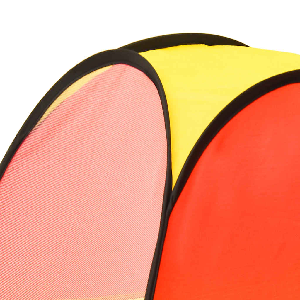 Children Play Tent with 250 Balls Multicolour 255x80x100 cm