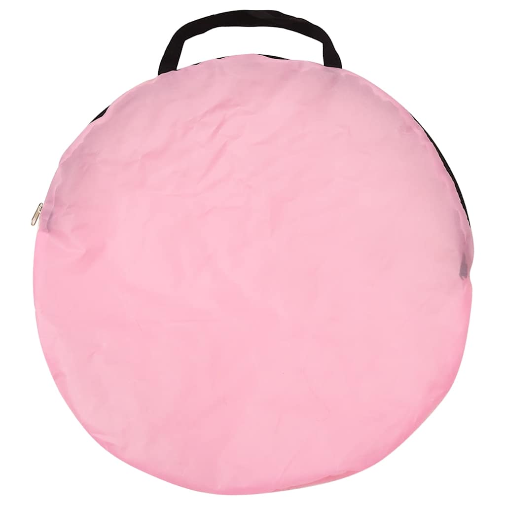 Children Play Tent with 250 Balls Pink 100x100x127 cm