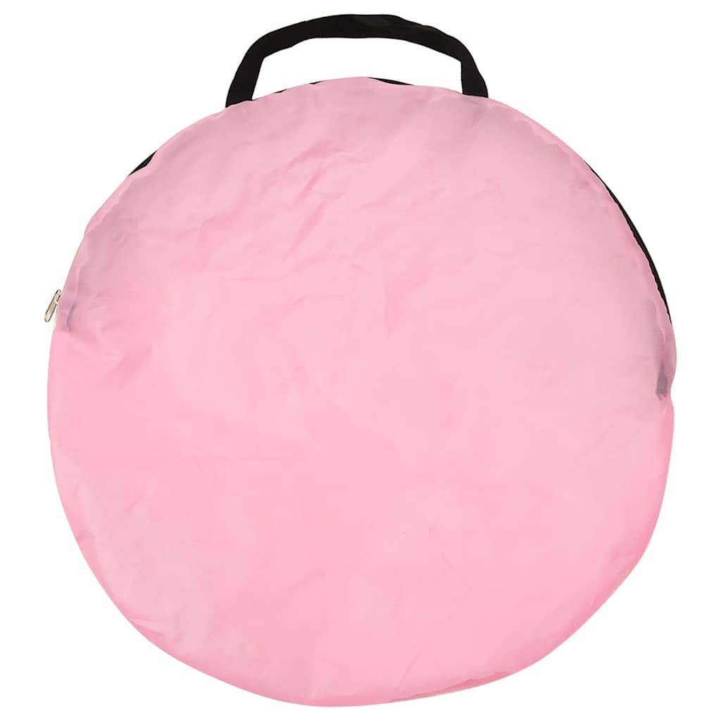 Children Play Tent with 250 Balls Pink 100x100x127 cm