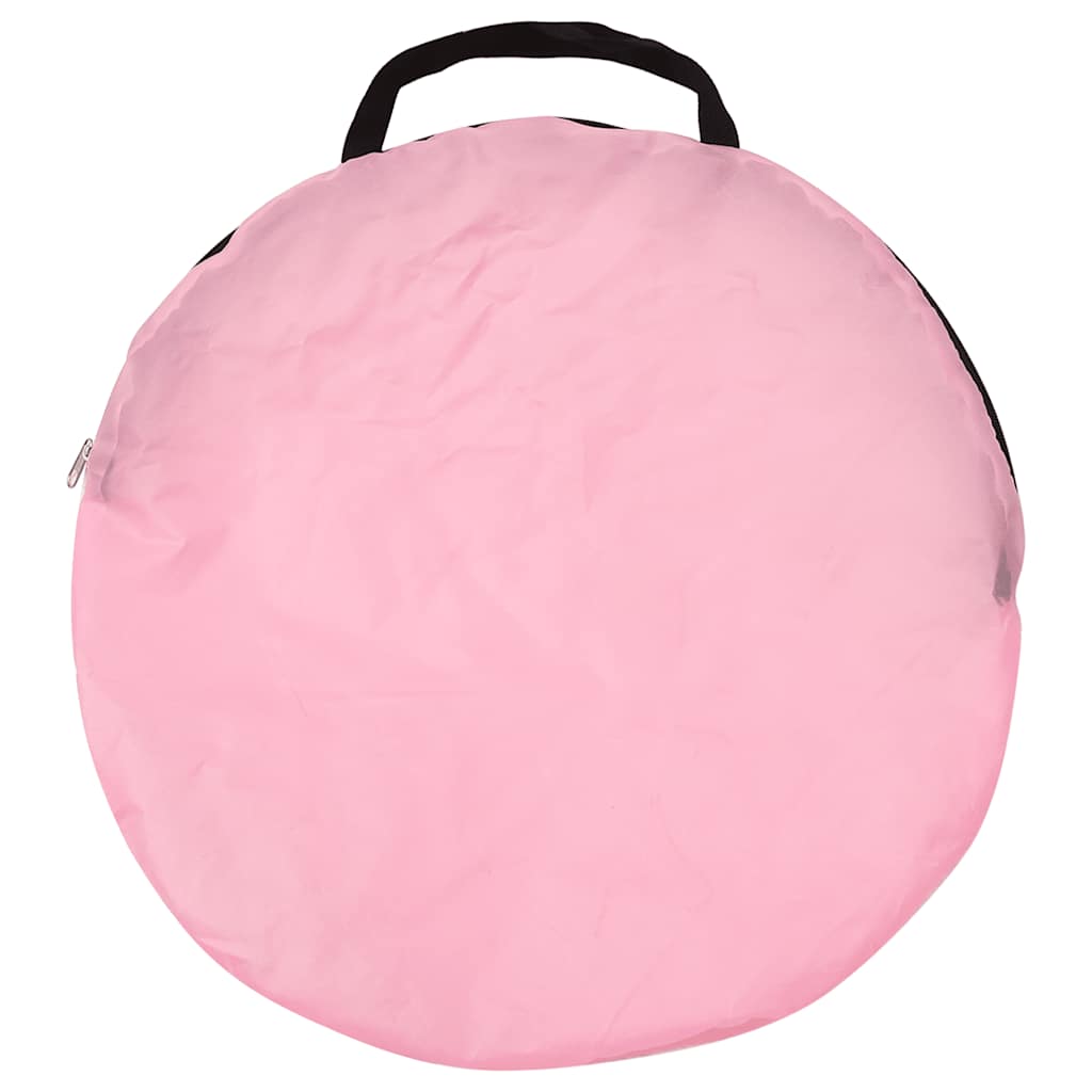 Children Play Tent with 250 Balls Pink 100x100x127 cm