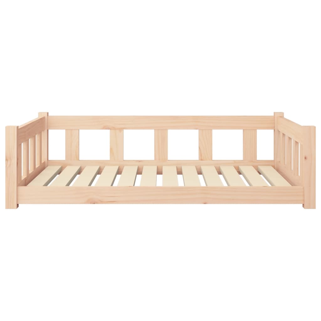 Dog Bed 105.5x75.5x28 cm Solid Wood Pine