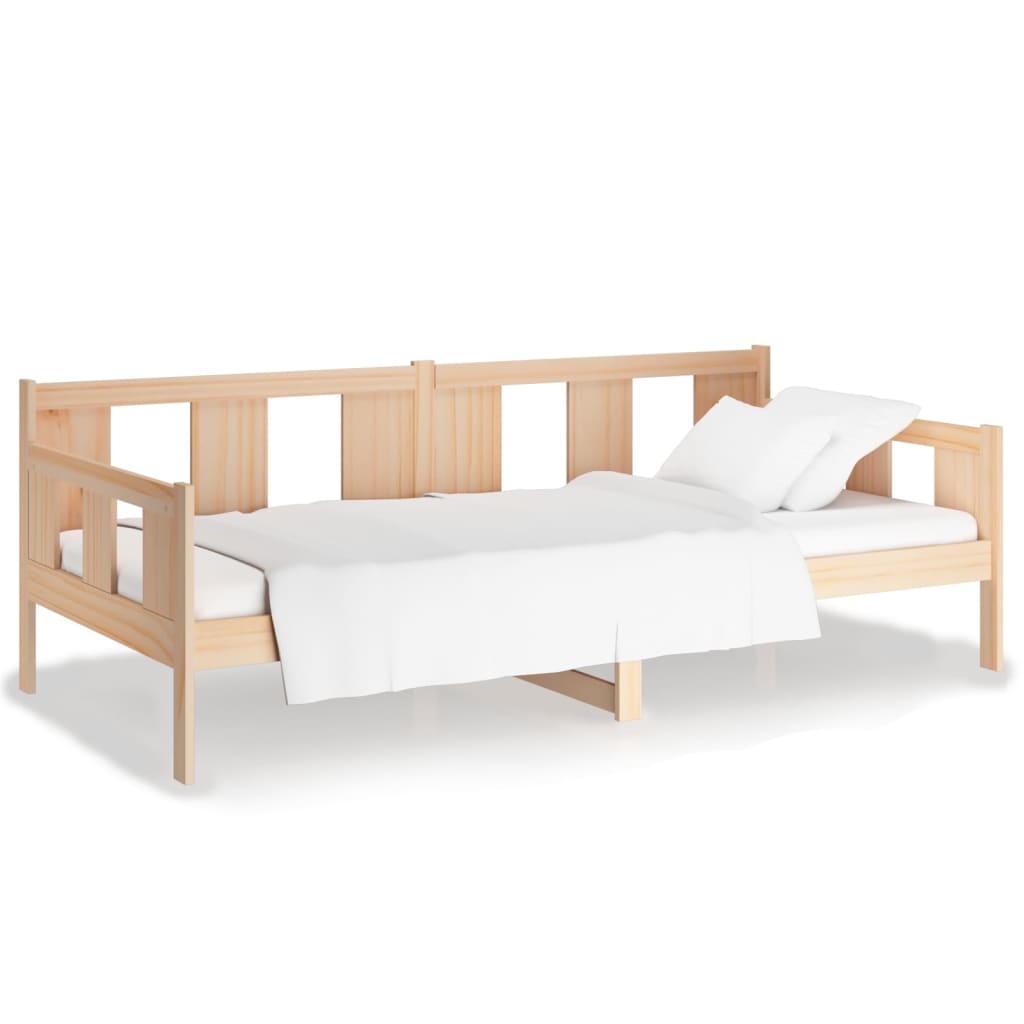 Day Bed without Mattress Solid Wood Pine 90x200 cm