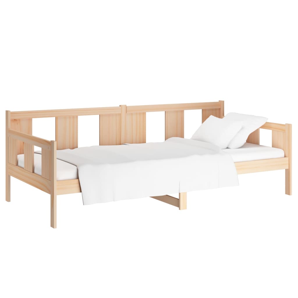 Day Bed without Mattress Solid Wood Pine 90x200 cm