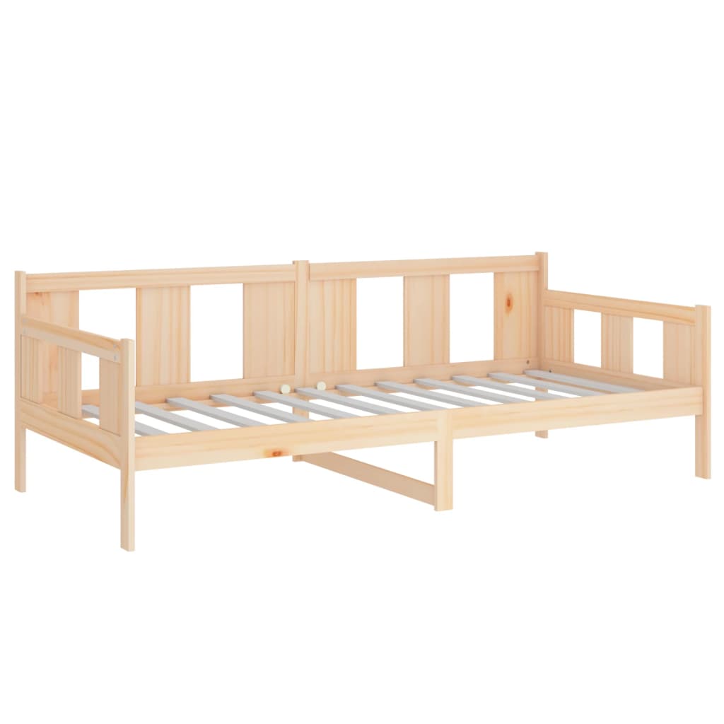 Day Bed without Mattress Solid Wood Pine 90x200 cm