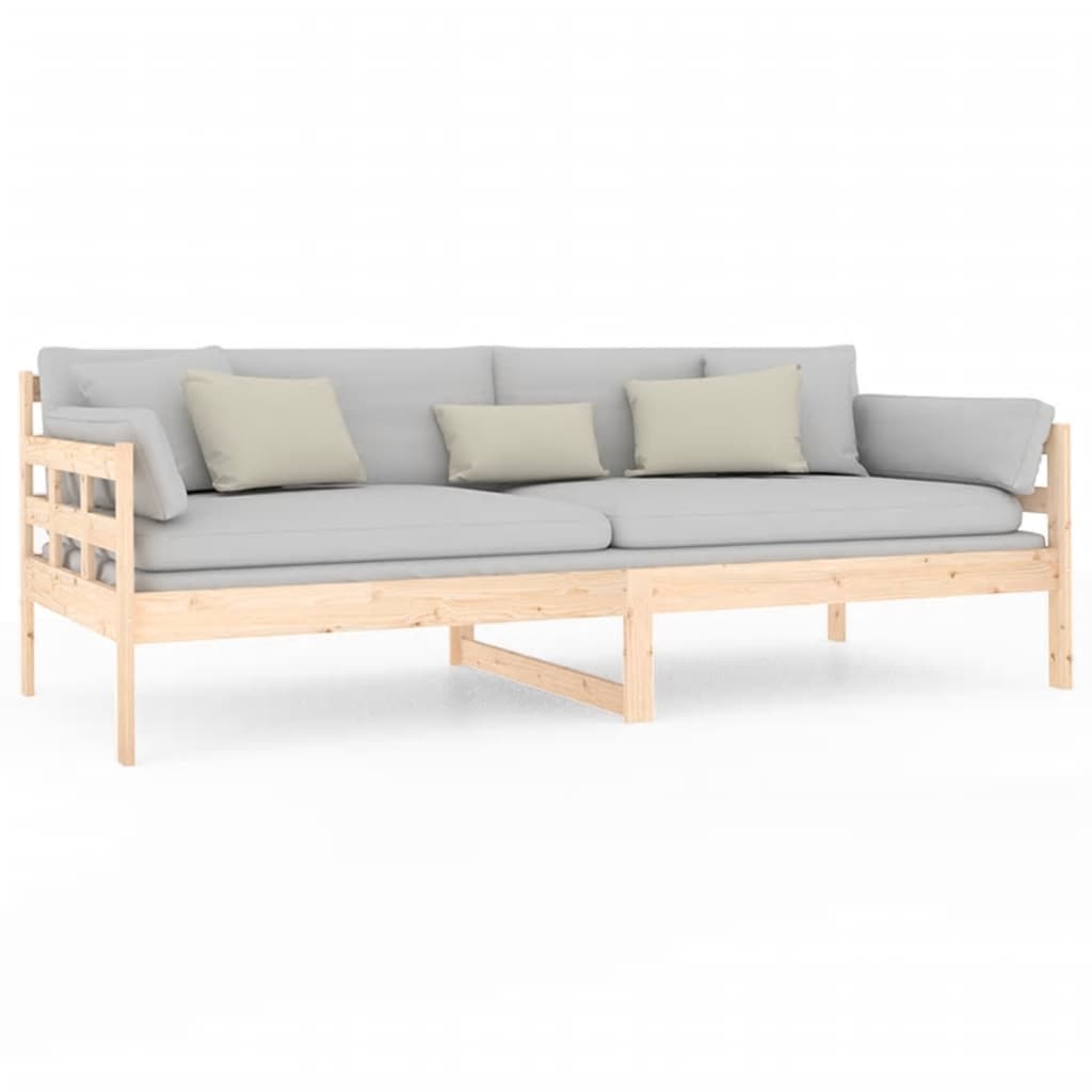Day Bed without Mattress Solid Wood Pine 90x200 cm