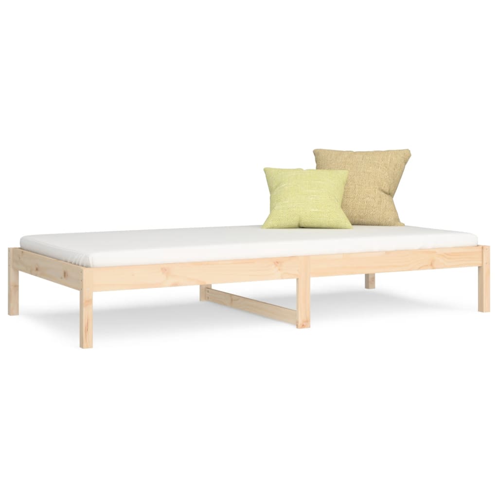 Day Bed without Mattress 90x200 cm Solid Wood Pine