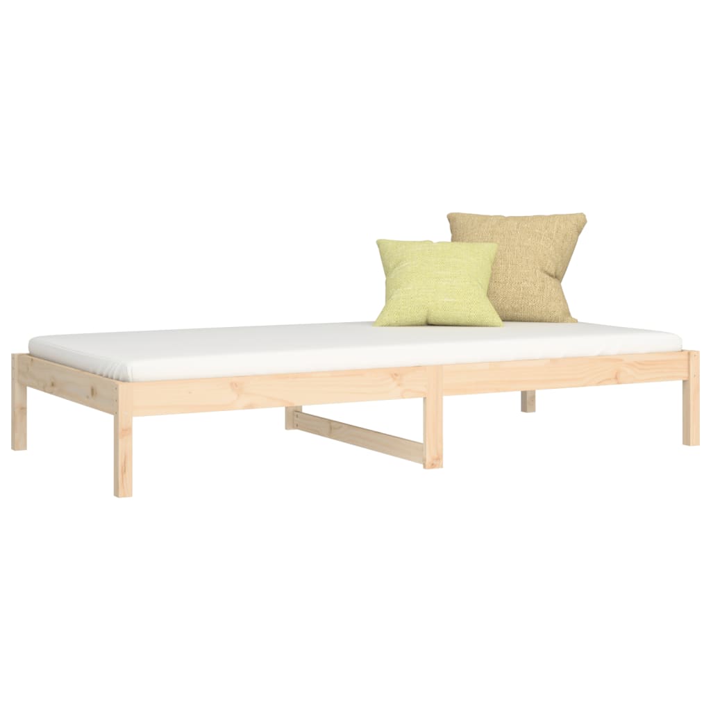 Day Bed without Mattress 90x200 cm Solid Wood Pine